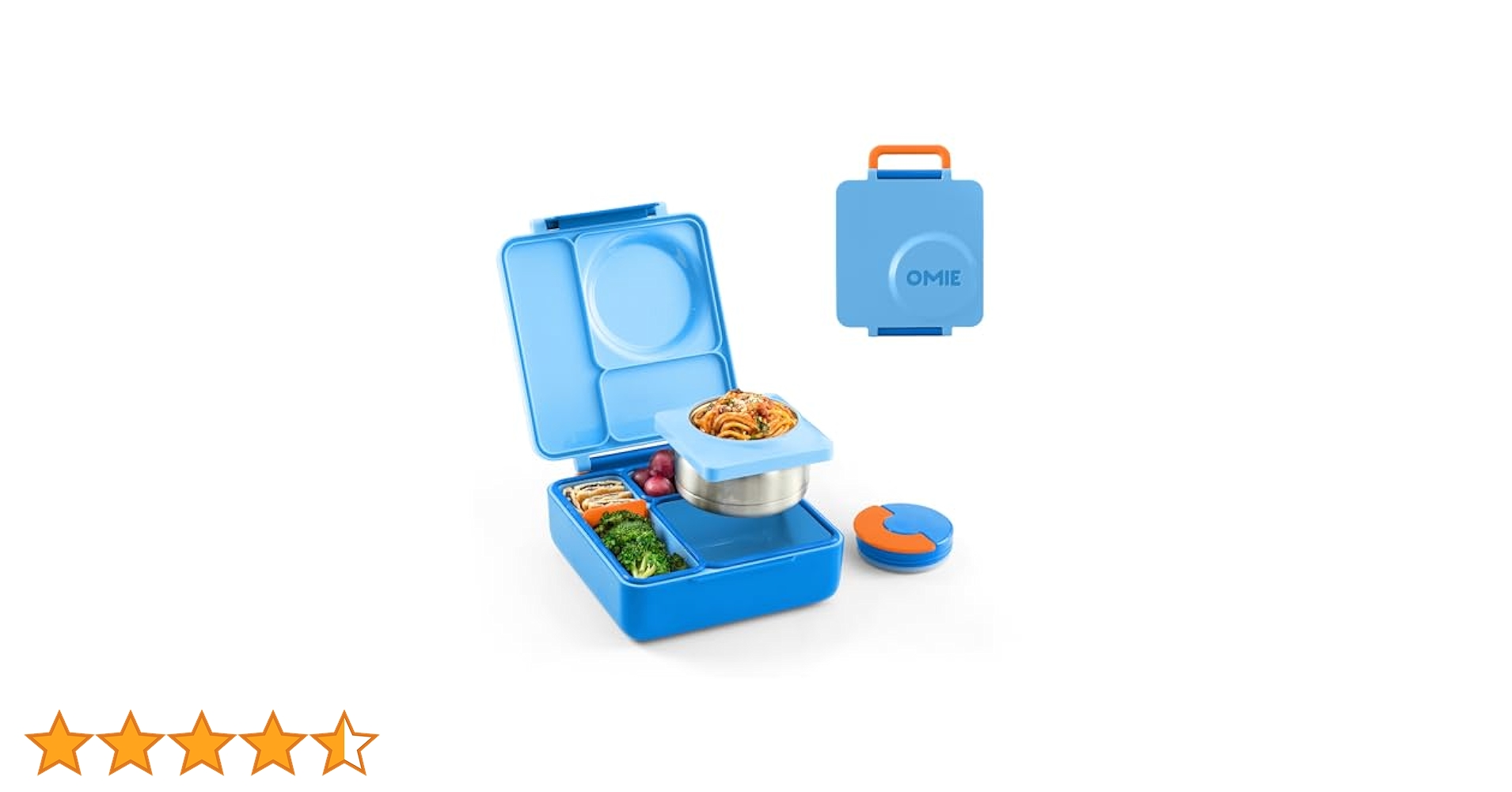 Amazon.co.jp: OmieBox 弁当ランチボックス 断熱魔法瓶付き 子供